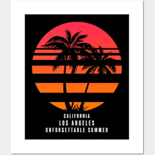 California Unforgettable Summer Posters and Art